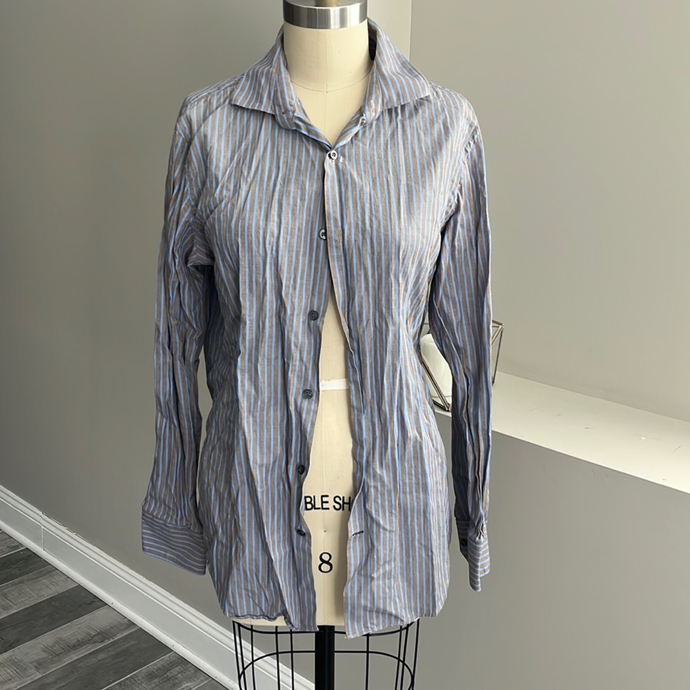 BANANA REPUBLIC SLIM FIT BUTTON DOWN SHIRT